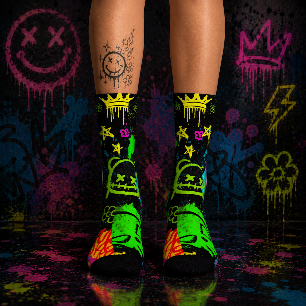Acid Bear Chaos™ Crew Socks