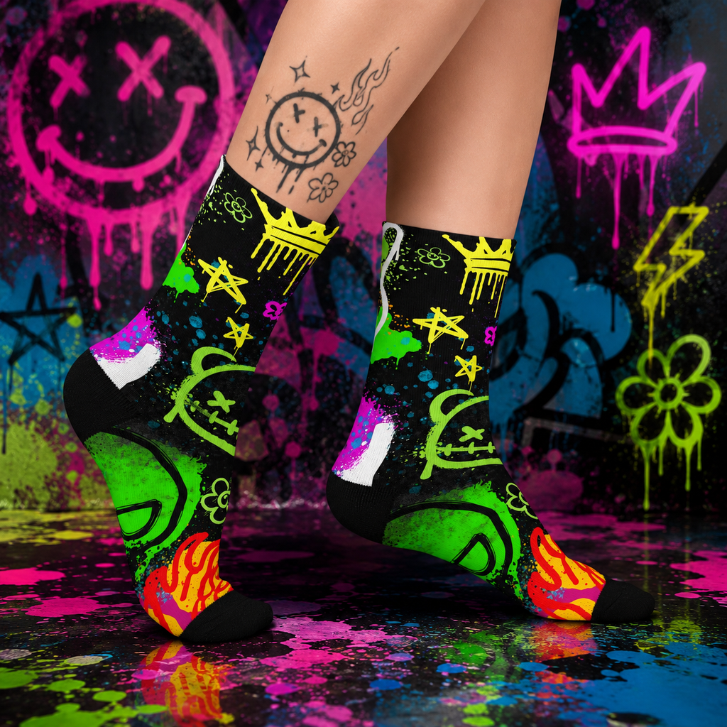 Acid Bear Chaos™ Crew Socks
