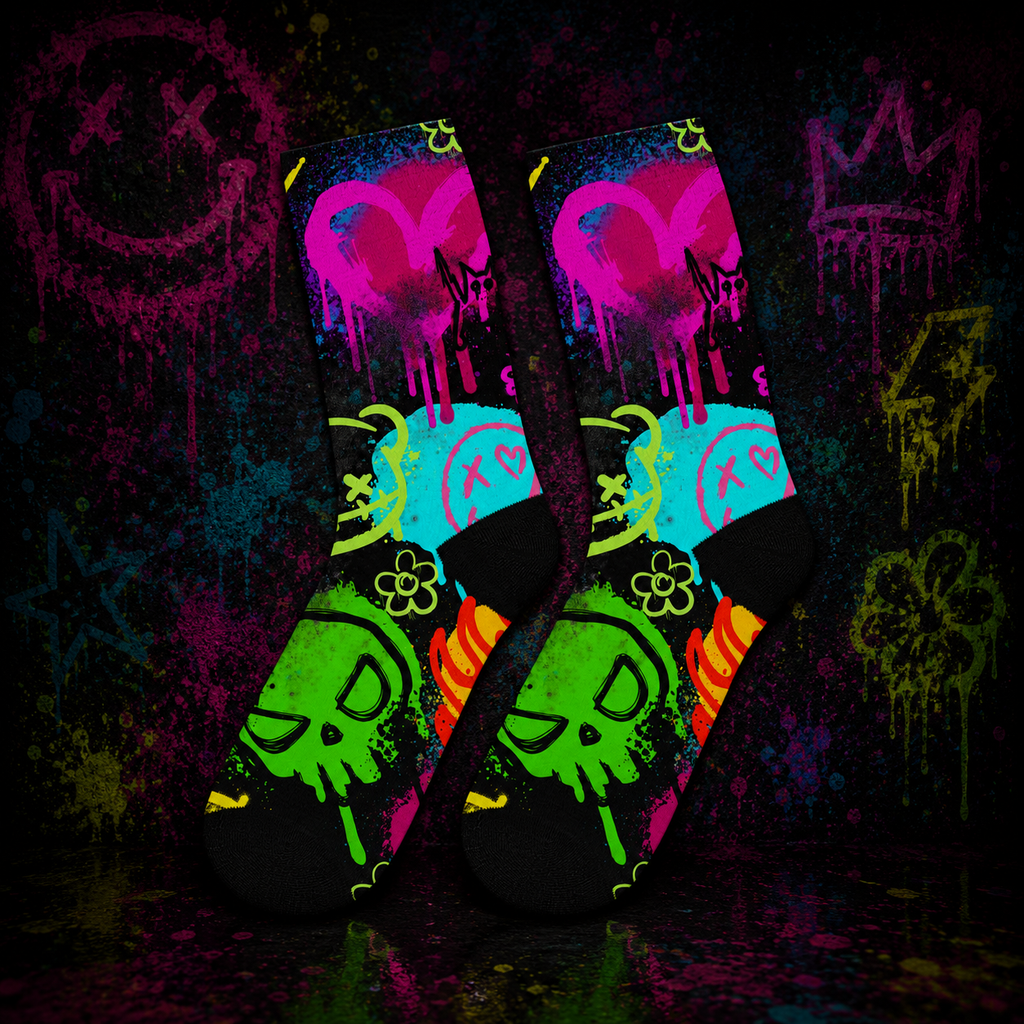 Acid Bear Chaos™ Crew Socks