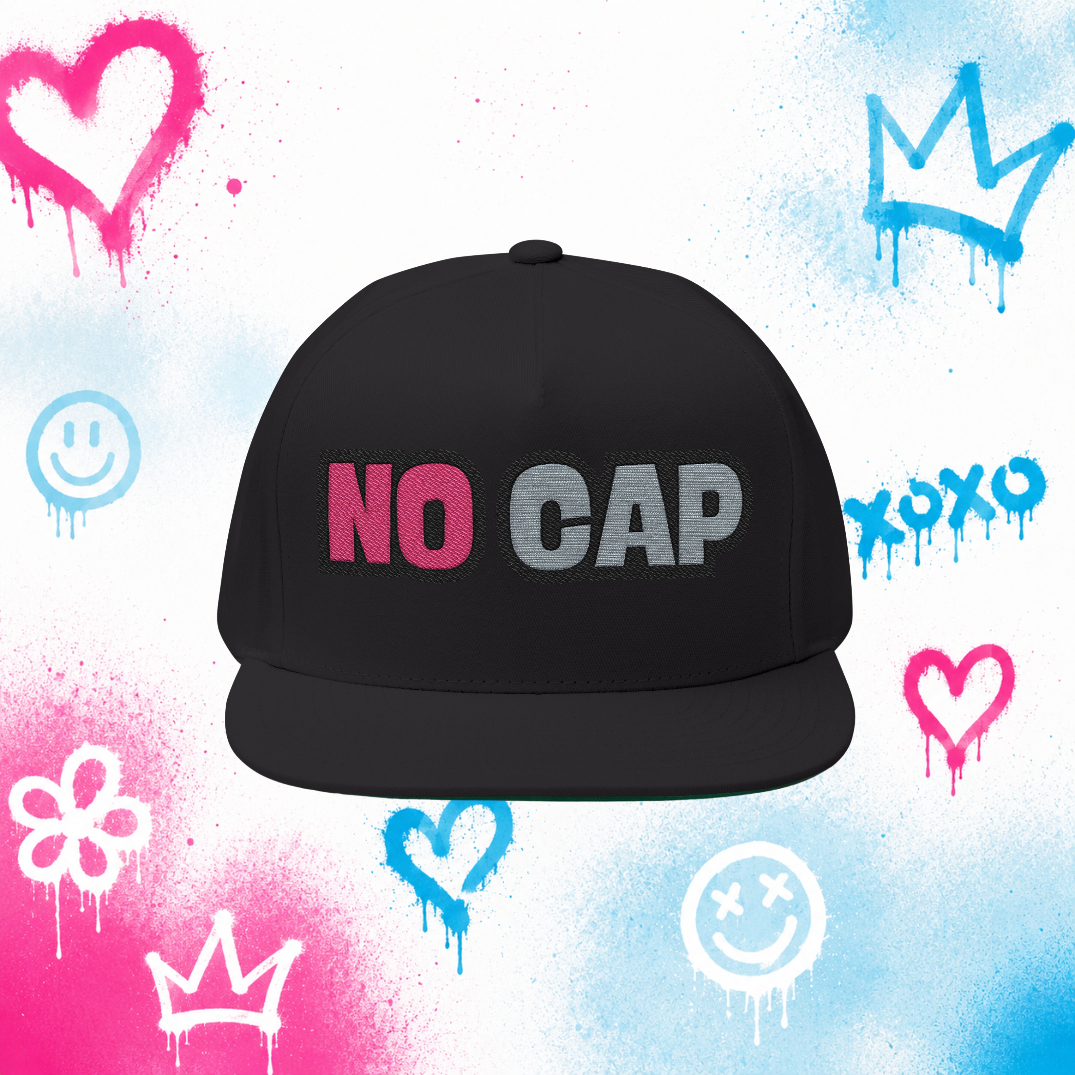DripDrop Core™ No Cap™ Flat Bill Cap