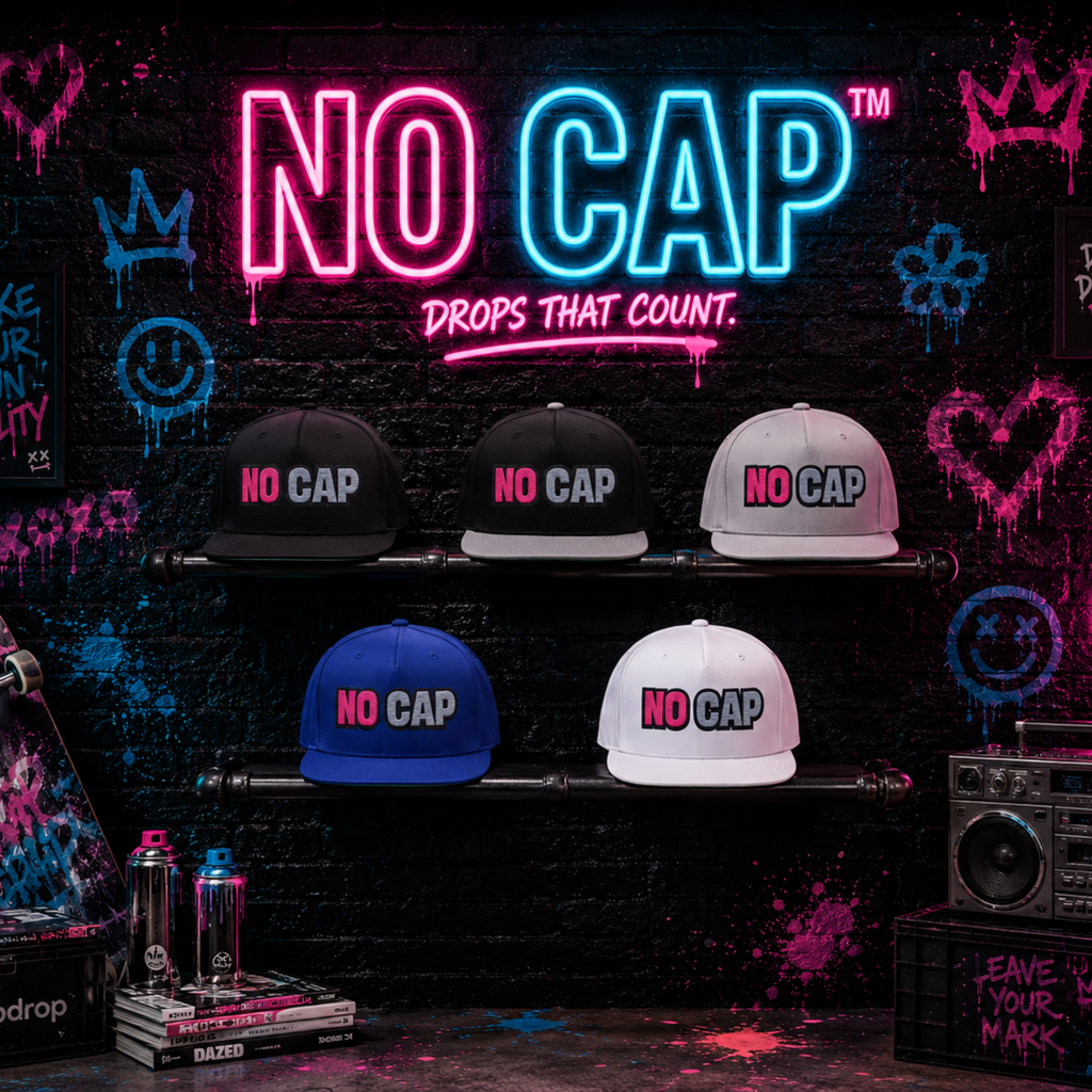 DripDrop Core™ No Cap™ Flat Bill Cap