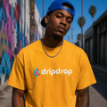 Dripdrop Core™ - Unisex Heavy Cotton 'Dark Colour' Tee