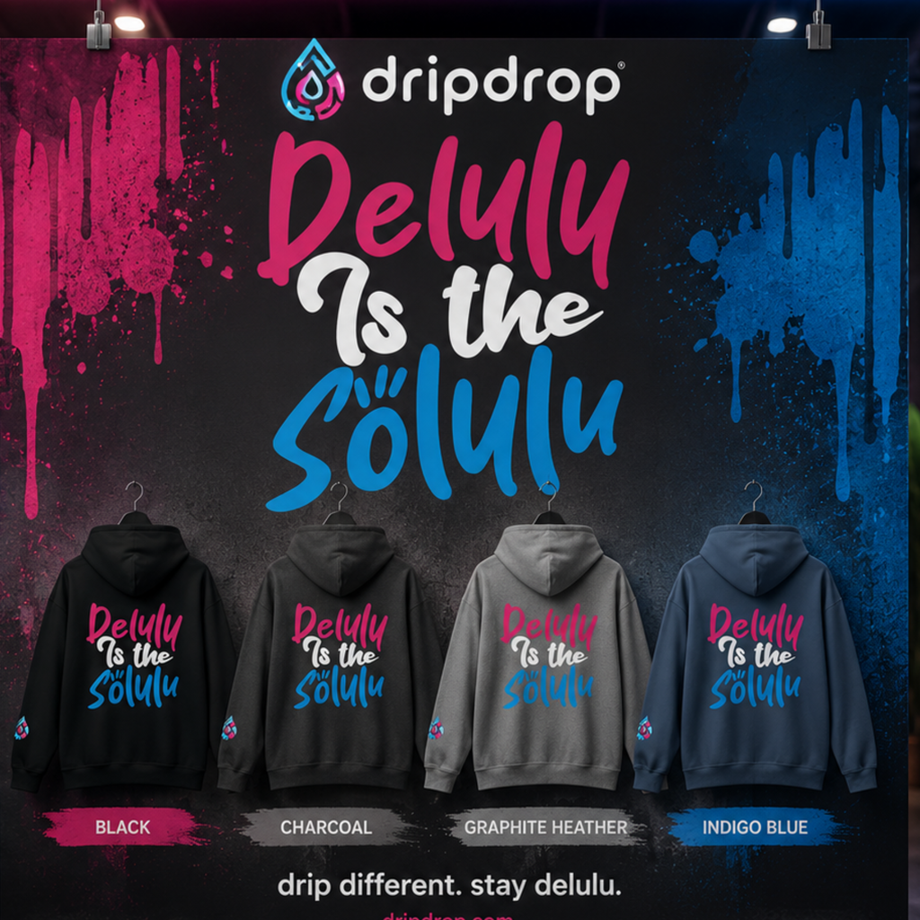 Delulu Is The Solulu™ - Unisex Hoodie