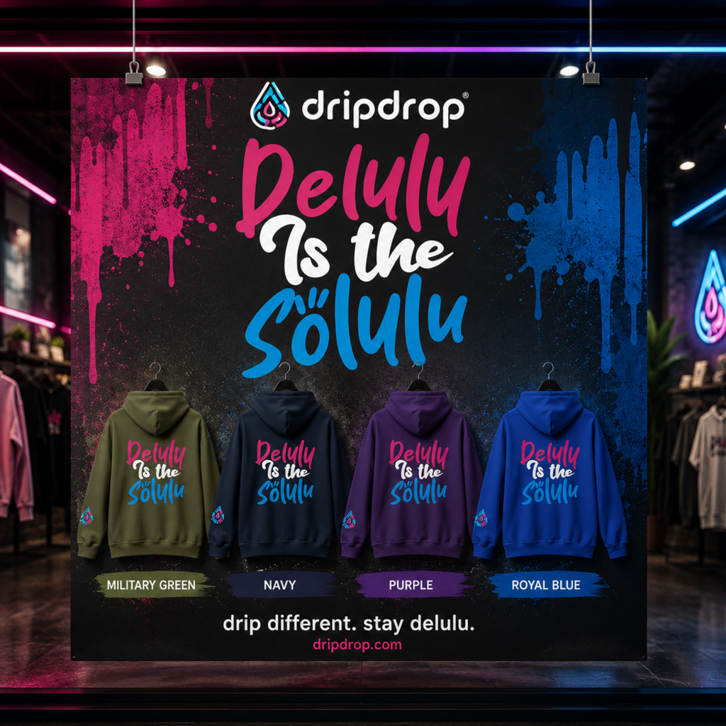 Delulu Is The Solulu™ - Unisex Hoodie