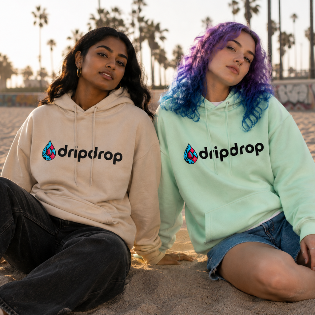 Dripdrop Core™ - Unisex 'Light Colour' Hoodie