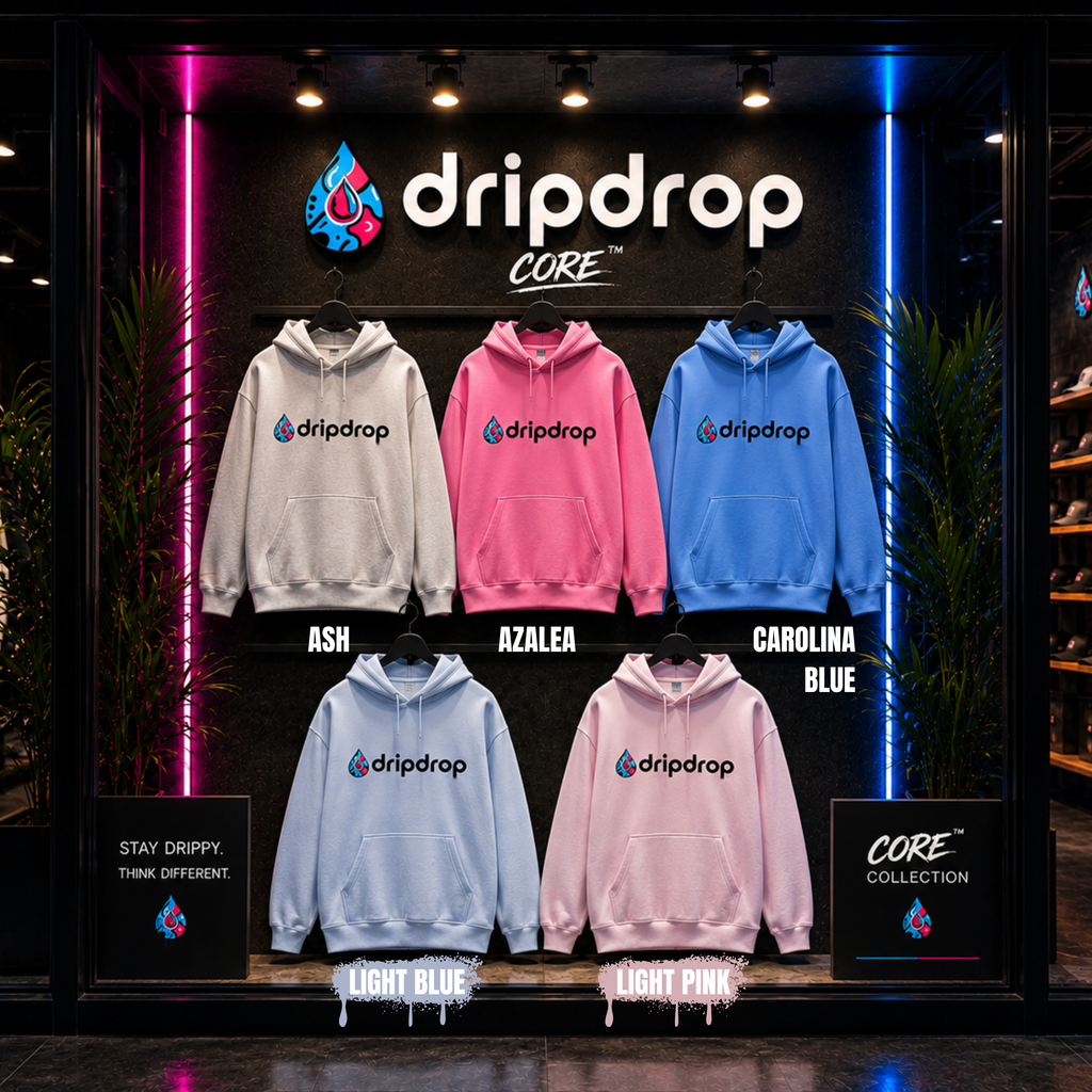 Dripdrop Core™ - Unisex 'Light Colour' Hoodie