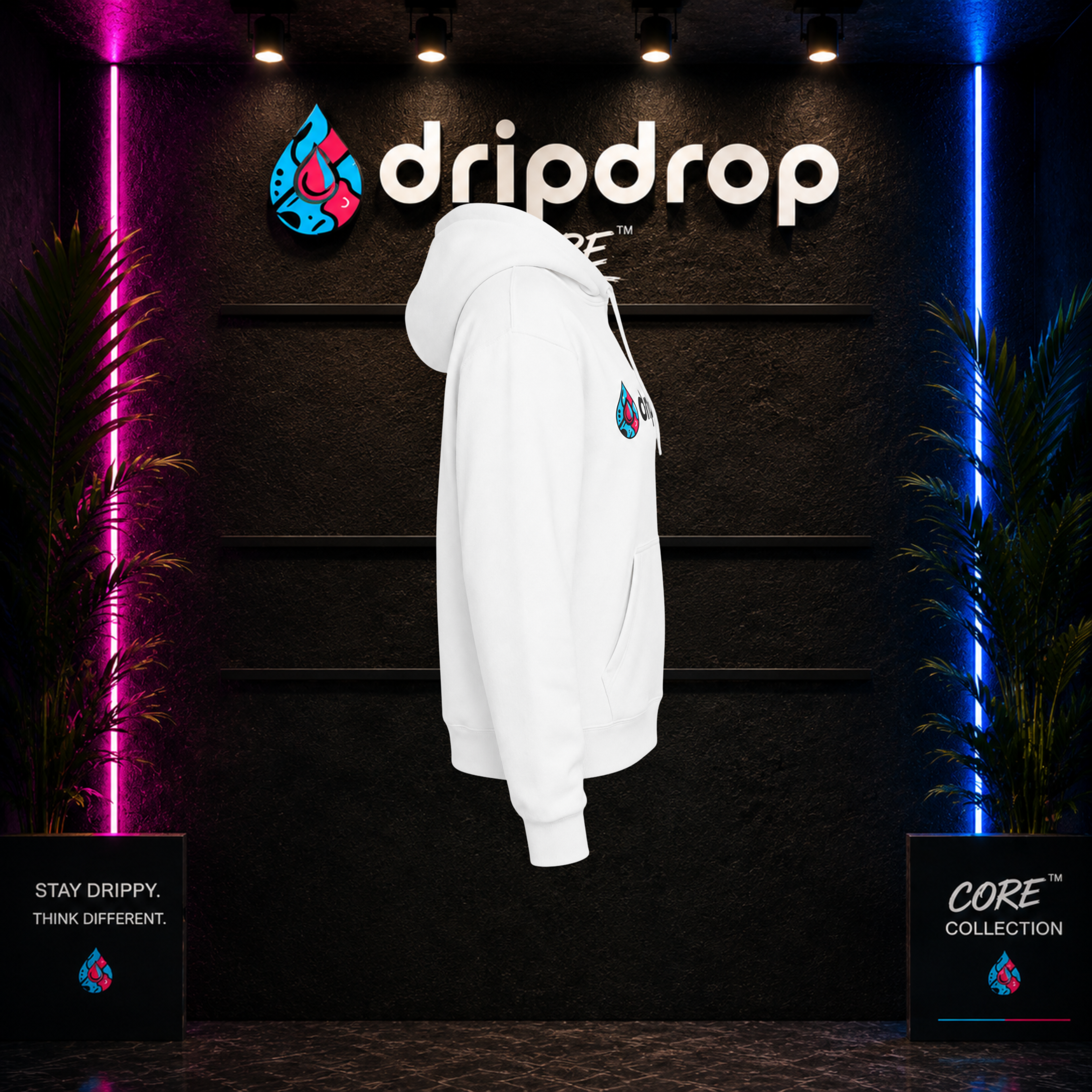 Dripdrop Core™ - Unisex 'Light Colour' Hoodie