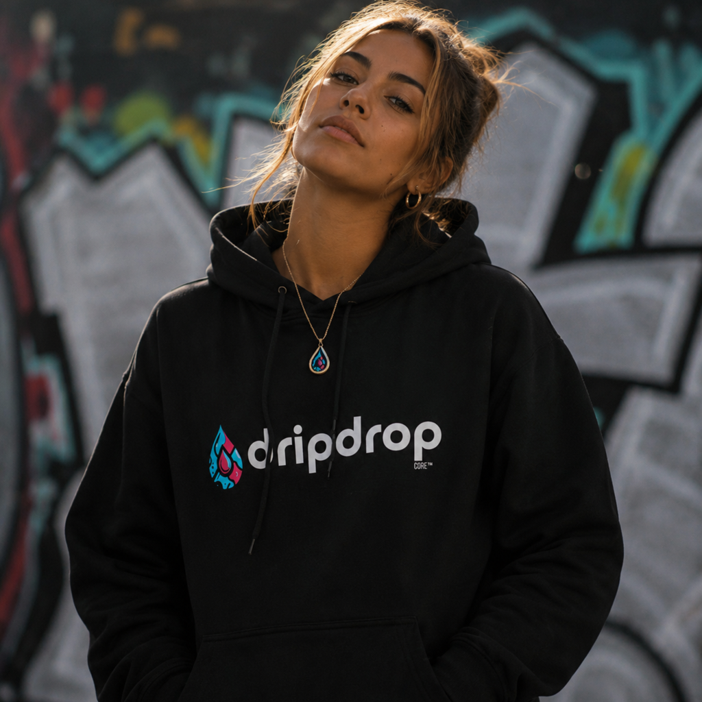 Dripdrop Core™ - Unisex 'Dark Colour' Hoodie