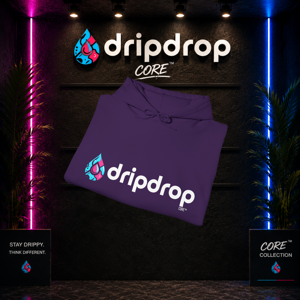 Dripdrop Core™ - Unisex 'Dark Colour' Hoodie
