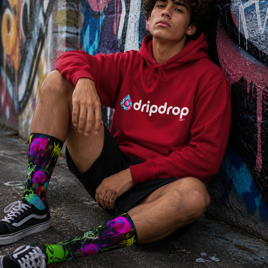 Dripdrop Core™ - Unisex 'Dark Colour' Hoodie