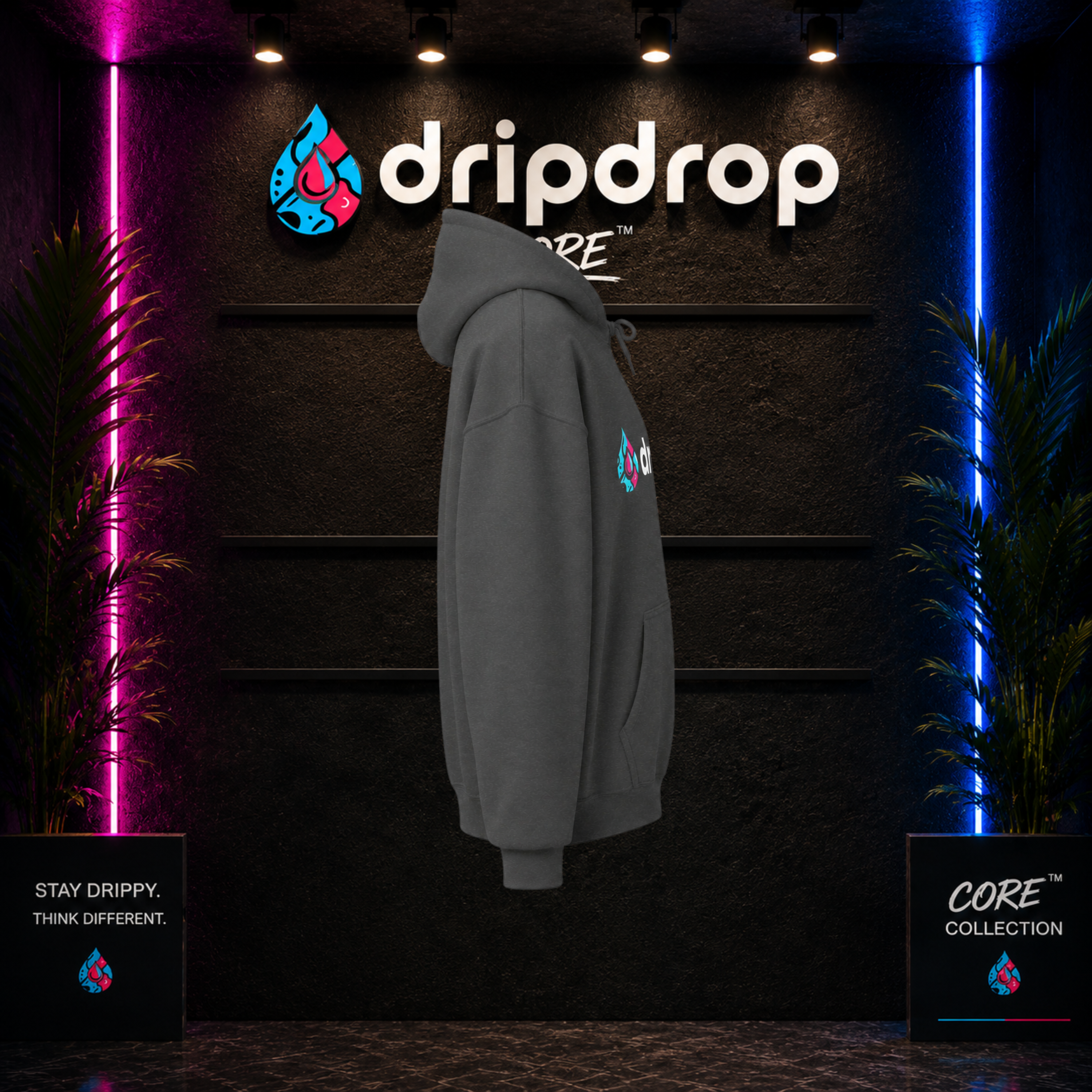 Dripdrop Core™ - Unisex 'Dark Colour' Hoodie