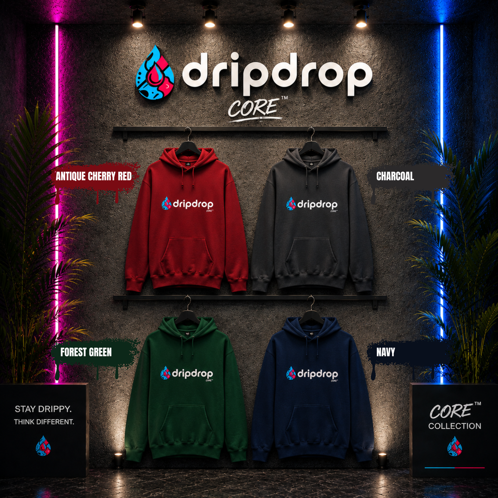 Dripdrop Core™ - Unisex 'Dark Colour' Hoodie