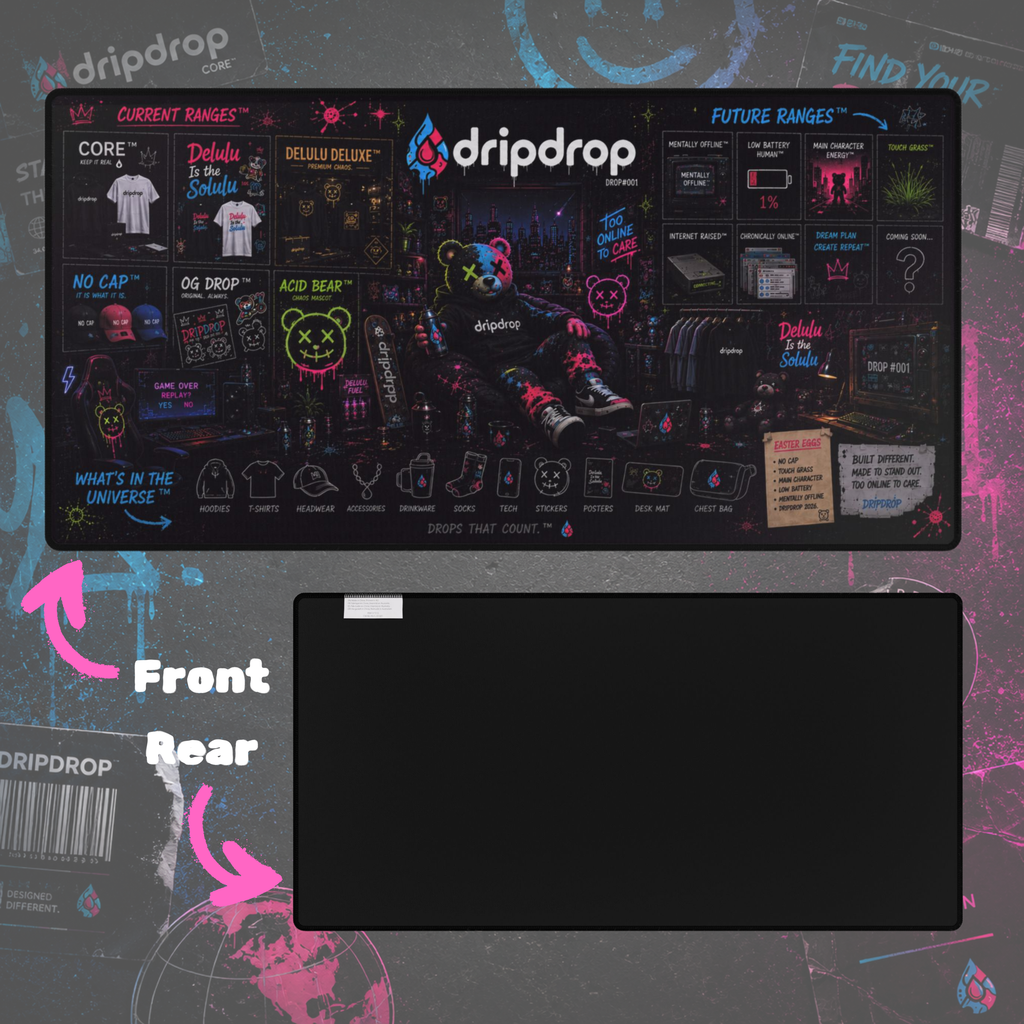 Acid Bear Chaos Desk Mat™