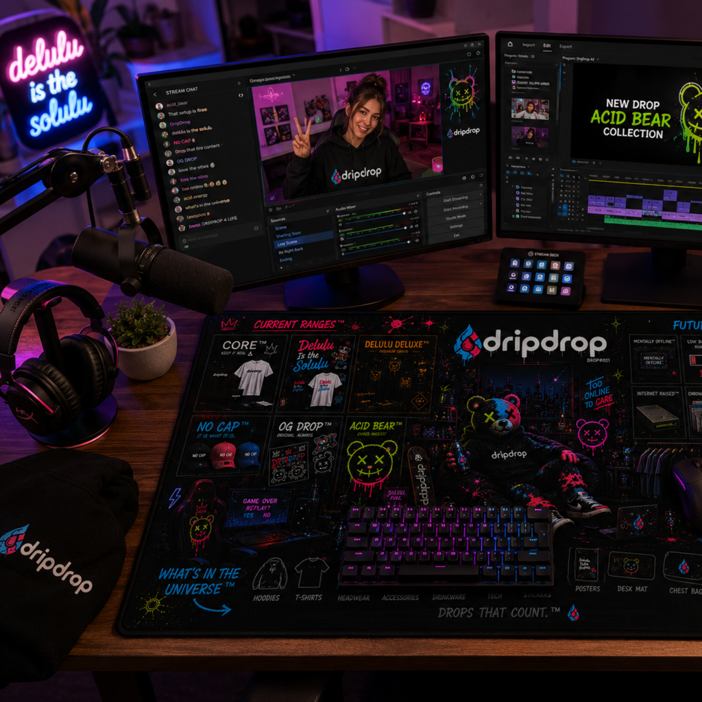 Acid Bear Chaos Desk Mat™