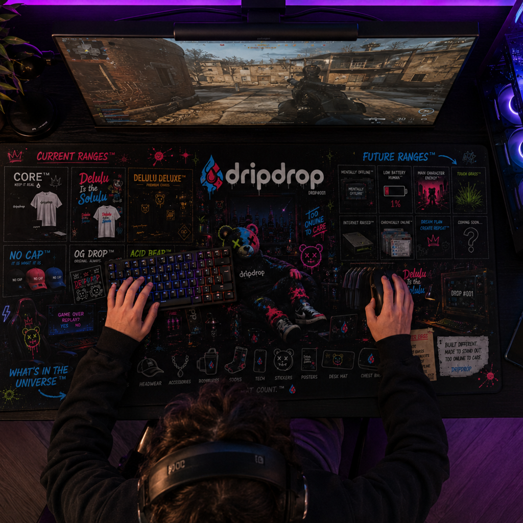 Acid Bear Chaos Desk Mat™